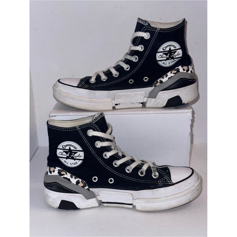 Converse Cons CPX70 High Top Hybrid Sneakers Animal Print 566786C size 7.5